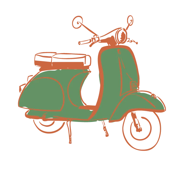 Scooters of fietsen